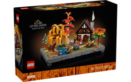 Giardino autunnale del cottage