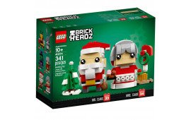 Brick Headz Babbo Natale e Signora Natale