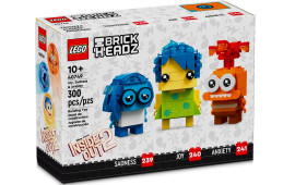 Gioia, Tristezza e Ansia BrickHeadz