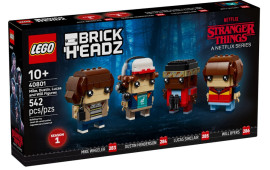 Personaggi di Mike, Dustin, Lucas e Will BrickHeadz