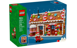 Casa di pan di zenzero festiva