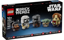Il Mandaloriano e Grogu: Alleati e Cattivi BrickHeadz