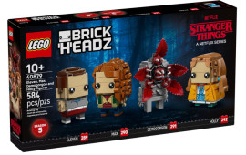 Personaggi di Undici, Max, Demogorgone e Holly BrickHeadz
