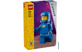 Grande minifigure di astronauta blu