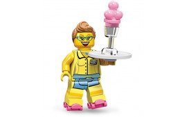 Minifig Cameriera Pattinatrice - Serie 11