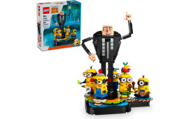 Gru e Minions in mattoncini