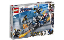 LEGO 76123 Captain America attacco degli Outrider