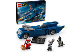 Batman con Batmobile vs. Harley Quinn e Mr. Freeze