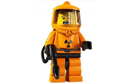 Minifig Omino con tuta anti radiazioni