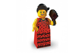 Minifig Ballerina di Flamenco