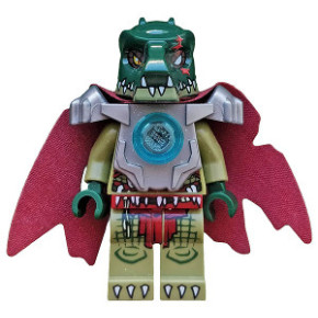 Minifigura Cragger - Heavy Armor, Cape