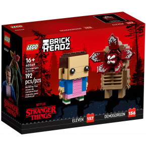 Demogorgone e Undici BrickHeadz