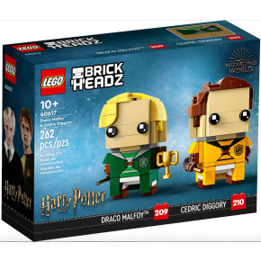 Draco Malfoy™ e Cedric Diggory BrickHeadz