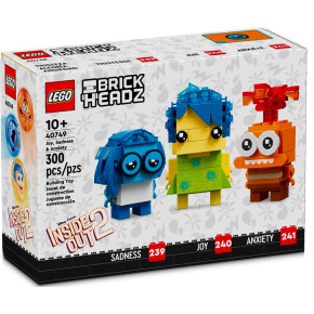 Gioia, Tristezza e Ansia BrickHeadz