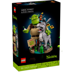 Shrek, Ciuchino e Gatto con gli Stivali