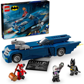 Batman con Batmobile vs. Harley Quinn e Mr. Freeze