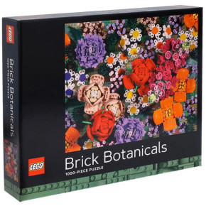 Puzzle botanico in mattoncini da 1.000 pezzi