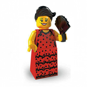 Minifig Ballerina di Flamenco